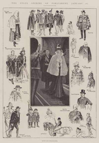 The State Opening of Parliament, 16 January by Ralph Cleaver